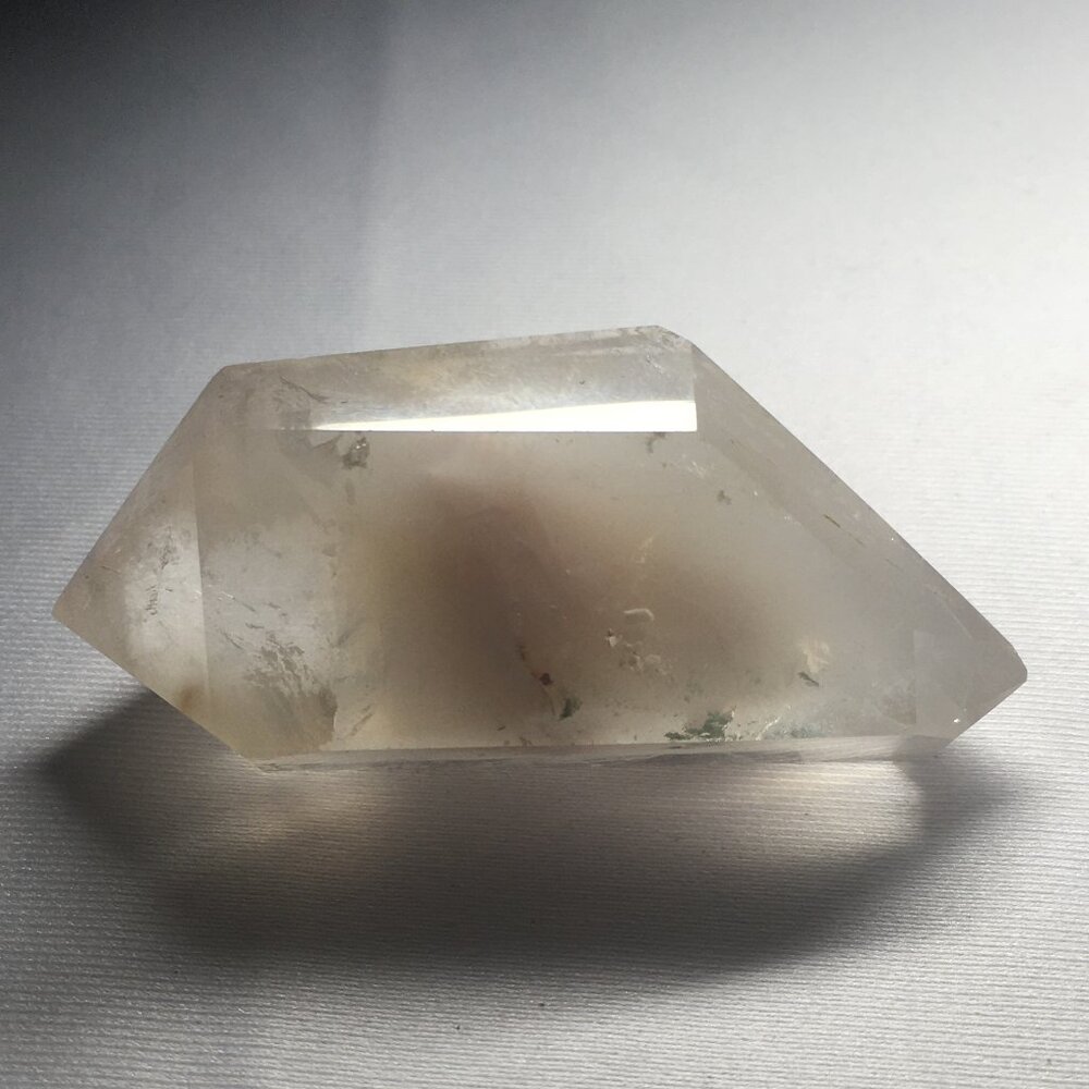 Double Terminated Phantom Quartz with Inclusions - Picture 3 of 15